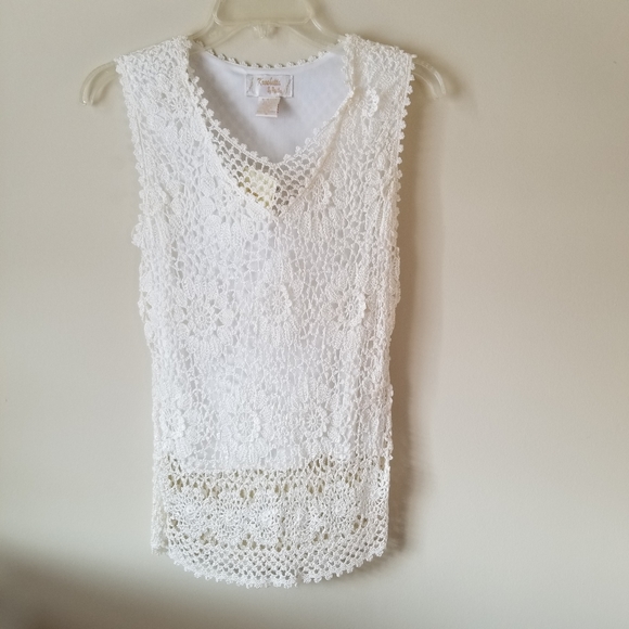 Hand Knit Crochet Ensemble - Picture 7 of 8